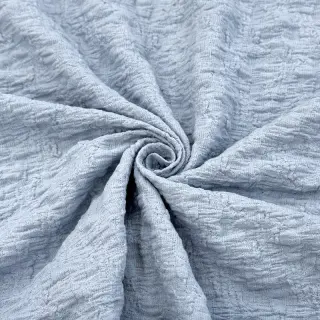 Bavlnená látka SMOGGED EMBROIDERY baby blue