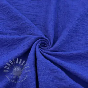 Bomullstyg SMOGGED EMBROIDERY cobalt