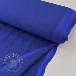 Bomullstyg SMOGGED EMBROIDERY cobalt