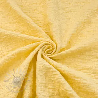 Bomullstyg SMOGGED EMBROIDERY yellow