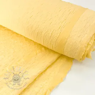 Bomullstyg SMOGGED EMBROIDERY yellow