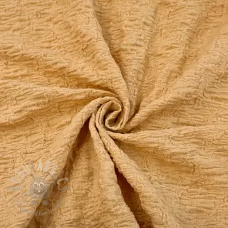 Bomullstyg SMOGGED EMBROIDERY brown