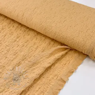 Bomullstyg SMOGGED EMBROIDERY brown