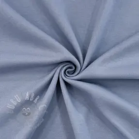 Jersey INTERLOCK light blue ORGANIC