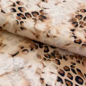 Viskos TWILL Structured Panther design Och