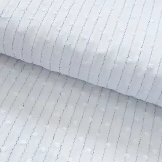 Bavlnená látka EMBROIDERY Flowstripe