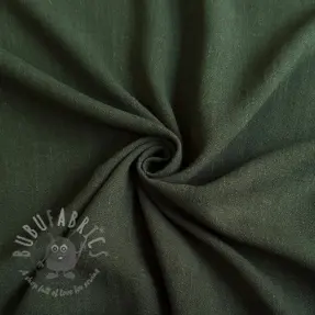 Viskos med lin WASHED army green