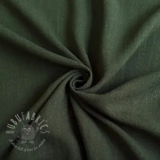 Viskos med lin WASHED army green
