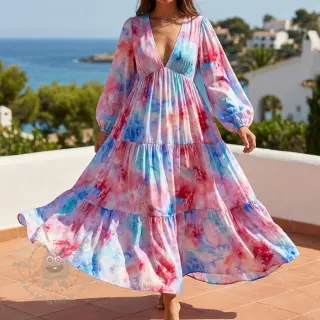 Viskos SATIN Blurricio design C