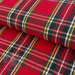 Dekorationstyg Ecossais rouge vert