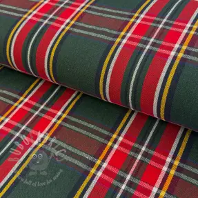 Dekorationstyg Ecossais vert rouge