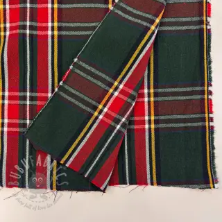 Dekorationstyg Ecossais vert rouge