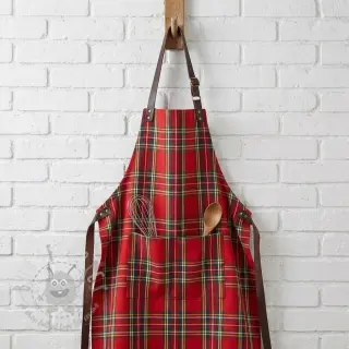 Dekorationstyg Ecossais rouge vert