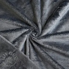 Fleece SPECIAL double sided grey