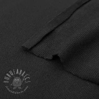 Tröjtrikå BABY KNIT black
