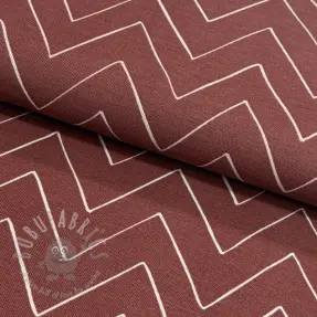 Dekorationstyg premium Freehand zigzag lines