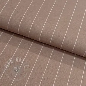 Dekorationstyg premium Perfect thin lines taupe