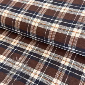 Bomullstyg FLANEL YARN DYED BRUSHED CHECK design G
