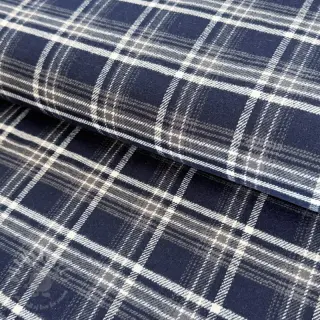 Bomullstyg FLANEL YARN DYED BRUSHED CHECK design D