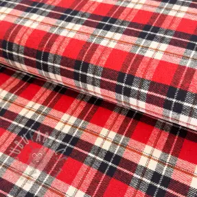 Bomullstyg FLANEL YARN DYED BRUSHED CHECK design I