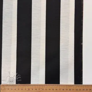 Dekorationstyg premium Joyful basic stripe black