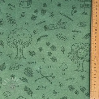 Dekorationstyg premium Wander woods doodle