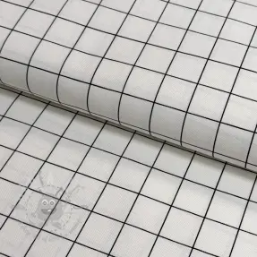 Dekorationstyg premium Perfect grid lines black