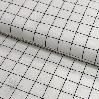Dekorationstyg premium Perfect grid lines black