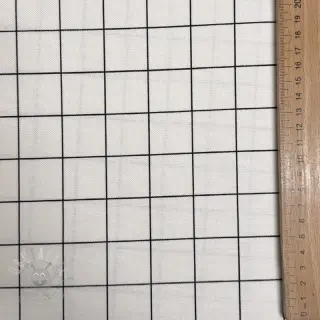 Dekorationstyg premium Perfect grid lines black