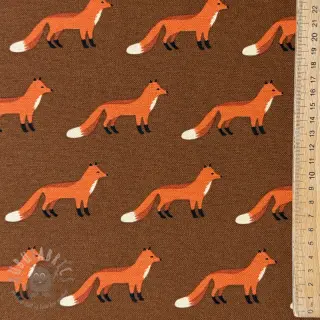Dekorationstyg premium Fox parade brown