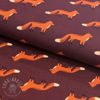 Dekorationstyg premium Fox parade mauve