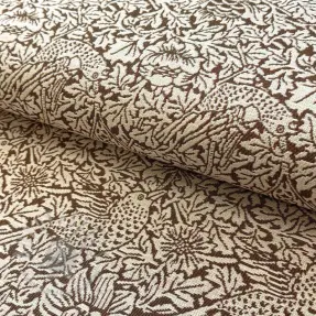 Dekorationstyg GOBELIN premium Anemone art craft brown
