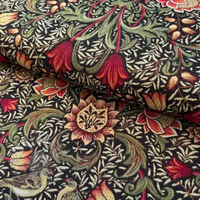 Dekorationstyg GOBELIN premium Ornate art craft black