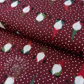 Dekorationstyg premium Jolly tomte wine