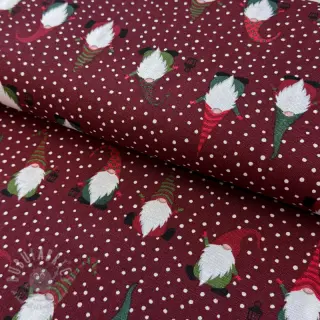 Dekorationstyg premium Jolly tomte wine