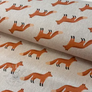 Dekorationstyg Linenlook Fox parade line