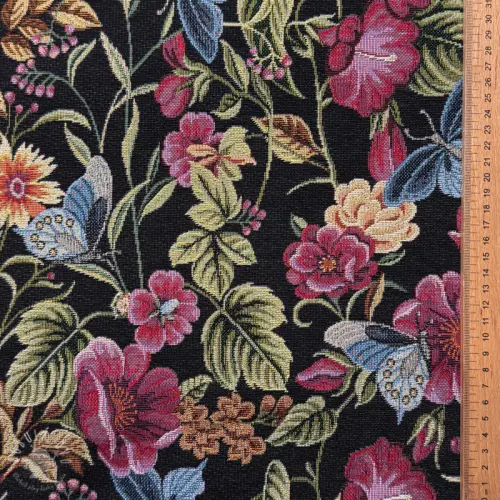 Dekorationstyg GOBELIN premium Vintage flower garden