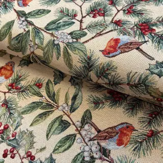 Dekorationstyg GOBELIN premium Robin winter charm