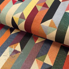 Dekorationstyg GOBELIN premium Graphic prism block