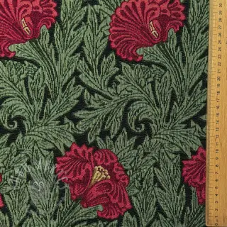 Dekorationstyg GOBELIN premium Poppy art craft black