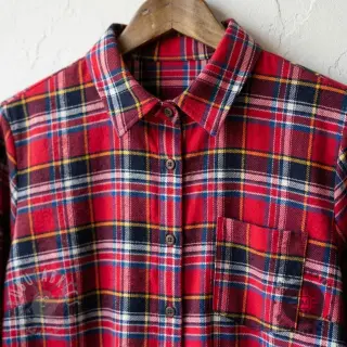 Bomullstyg FLANEL YARN DYED BRUSHED CHECK design E