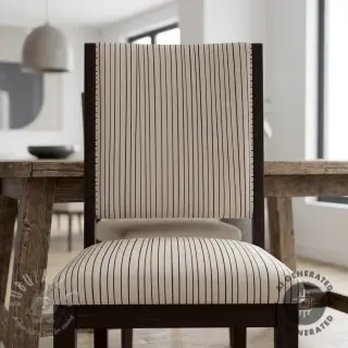 Dekorationstyg Linenlook Freehand thin lines