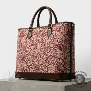 Dekorationstyg GOBELIN premium Anemone art craft wine