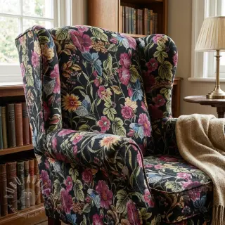 Dekorationstyg GOBELIN premium Vintage flower garden