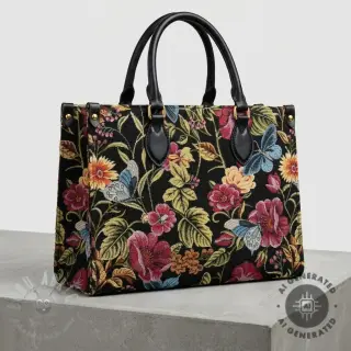 Dekorationstyg GOBELIN premium Vintage flower garden