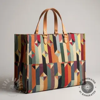 Dekorationstyg GOBELIN premium Graphic prism block