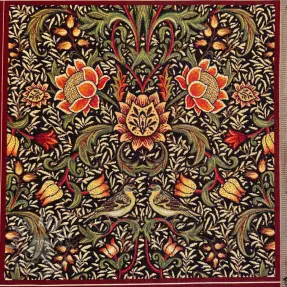 Dekorationstyg GOBELIN premium Graceful art craft black PANEL