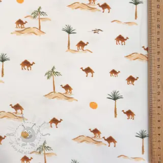 Jersey Safari off white design B digital print