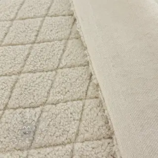 Kappmaterial TEDDY Diamond beige