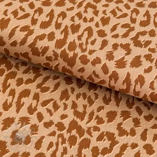 Lin med viskos WASHED Animal skin sand
